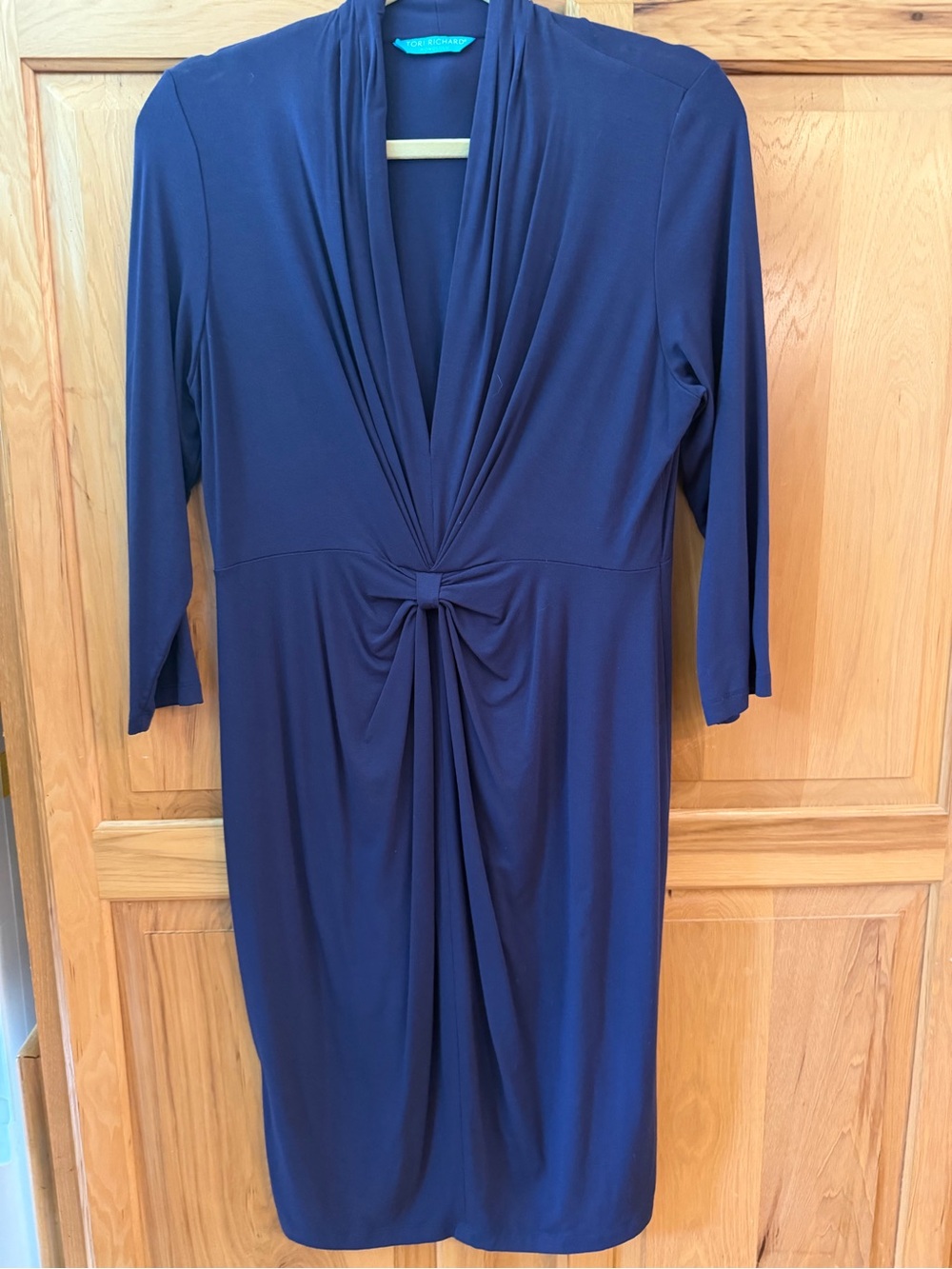 Tori Richard Navy Dress Size Large NWT!